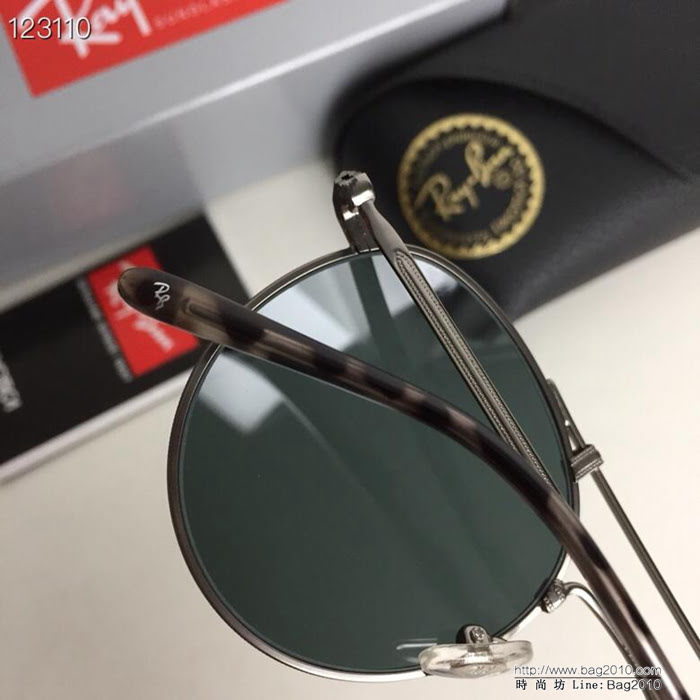 RAYBAN雷朋 RB8147 鈦金系列 復古圓款 炫彩潮款太陽鏡 男女通用款  lly1429